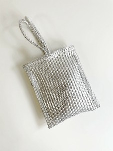 おすすめ★本革【Swaraj】手編みメッシュレザー2WAY mini BAG（牛革）