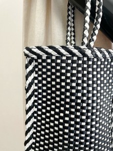 3)本革【Swaraj】手編みメッシュレザー2WAY mini BAG（牛革）