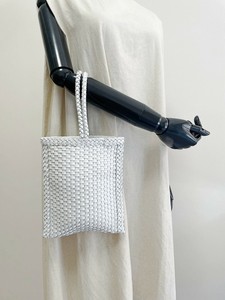 3)本革【Swaraj】手編みメッシュレザー2WAY mini BAG（牛革）
