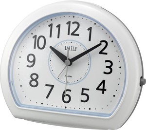 【特価品・40個セット】リズム時計製 デイリー目覚まし時計デイリーR550 4SE550DN04