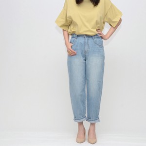 Denim Cropped Pant Denim Cool Touch