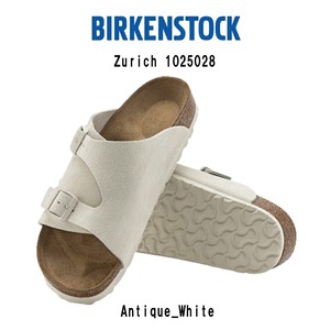 BIRKENSTOCK(ビルケンシュトック)サンダル スエード レザー ホワイト ユニセックス 1025028 Regular