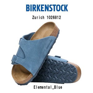 BIRKENSTOCK(ビルケンシュトック)サンダル ストラップ ブルー ユニセックス 1026812 Regular
