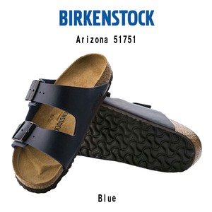 BIRKENSTOCK(ビルケンシュトック)サンダル ストラップ Blue ブルー ユニセックス 51751 Regular