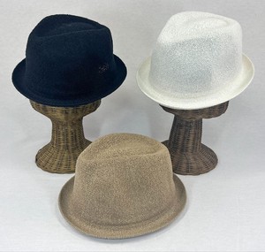 2024S/S　パイルマニッシュ　ハット　帽子　中折れハット　HAT　サイズ調節可能