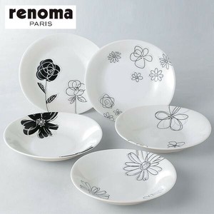 renoma　レノマ　R-8027　パスタ&カレー皿セット(皿×5) 28314