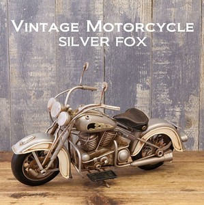 【秋月貿易】ヴィンテージ　モーターサイクル［SILVER FOX］