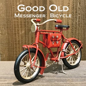 【秋月貿易】グッドオールド［Messenger Bicycle RD］