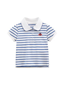 Kids' Sleeveless - Short Sleeve Polo Shirt 90cm ~ 130cm