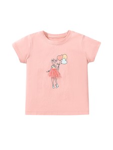 Kids' Short Sleeve T-shirt Outing Cut-and-sew 90cm ~ 130cm