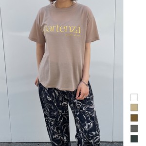 【AnnaKerryアンナケリー85242937】ロゴプリントTシャツ「2024夏物新作」