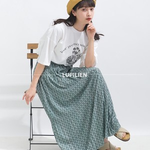 Skirt Random Pleats Polyester 【2024NEW】