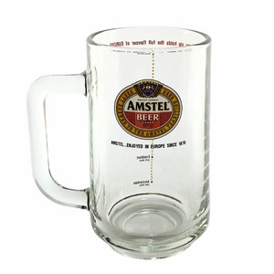 オランダビール『AMSTEL』のタイ国内ノベルティジョッキ！【ビールジョッキ】