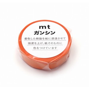 【カモ井加工紙】mt ガンシン　橙色   / マスキングテープ