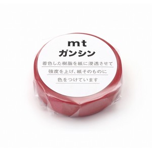 【カモ井加工紙】mt ガンシン　赤色   / マスキングテープ
