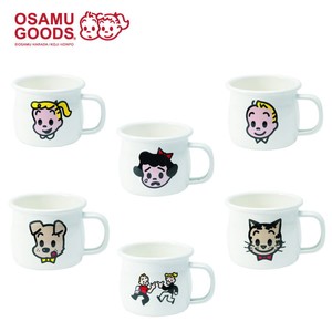 OSAMU GOODS（オサムグッズ）　フェイス ホーロー マグカップ　Enamel Tabel wear