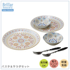 美浓烧 大餐盘/中餐盘 礼品套装 日本制造