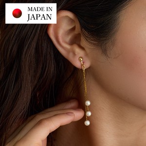 Pierced Earrings Titanium Post Earrings Jewelry Made in Japan
