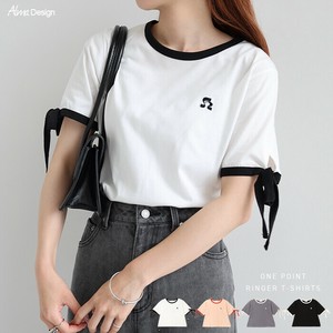 T-shirt Sleeve Ribbon T-Shirt