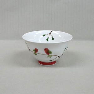 Rice Bowl Red Small Made in Japan