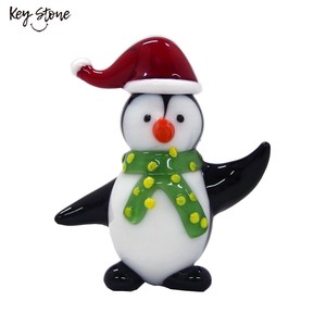 ■2024X'mas　先行予約■　ガラスクリスマス　ペンギン