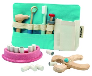 歯医者さんセット【木製玩具/知育玩具/木のおもちゃ/知的発達/対象月齢36ヶ月以上】