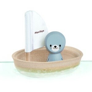 アザラシのボート【木製玩具/知育玩具】
