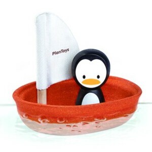 ペンギンのボート【木製玩具/知育玩具/木のおもちゃ/対象月齢12ヶ月以上】