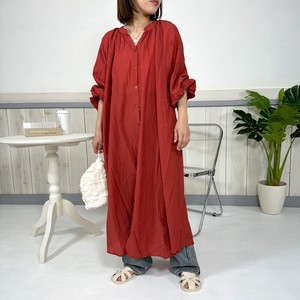 Casual Dress Voluminous Sleeve 2Way One-piece Dress 【2024NEW】