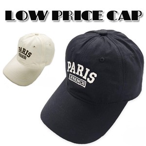 PARISロゴ刺繍CAP  21790