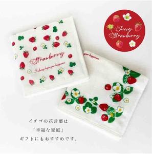 Dishcloth Strawberry Kaya-cloth Flowers