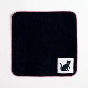 Towel Handkerchief Black-cat