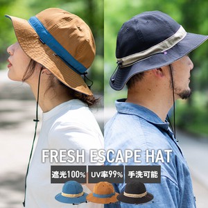 【新作】Fresh Escape Hat 撥水 アウトドア ハット