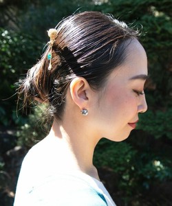 Pierced Earringss Cloisonne 【2024NEW】