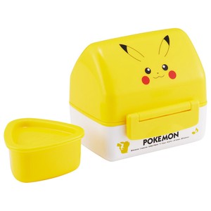 Bento Box Pikachu Lunch Box Skater Face Made in Japan
