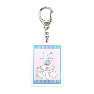 Key Ring SEED Sanrio Characters Acrylic Key Chain Traditional Japanese-Style Café