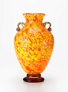 Flower Vase ADERIA Tsugaru Vidro Vases Made in Japan