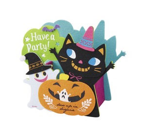 お化けと猫のハロウィンフェルト ギフト詰め合わせ 焼き菓子 雑貨 文具 服飾雑貨 アクセサリー