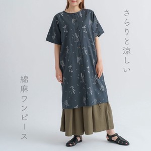 [SD Gathering] Casual Dress Cotton Linen One-piece Dress 【2024NEW】