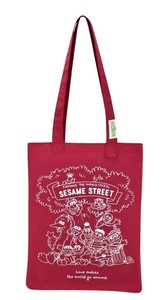 Tote Bag marimo craft Sesame Street