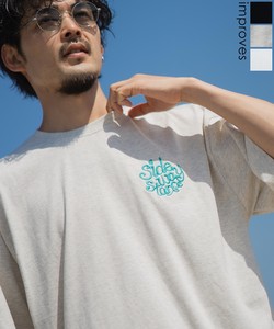 【SIDEWAYSTANCE】刺繍ロゴ半袖Tシャツ