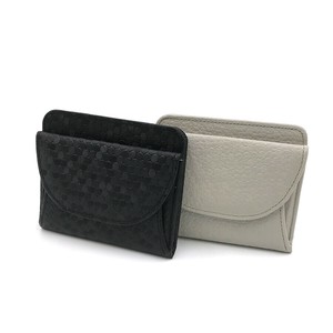 Bifold Wallet Cattle Leather Made in Japan