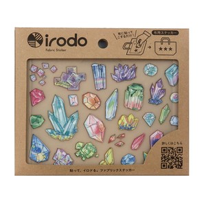 【アイロン不要・布用シール 】irodo ジュエリーストーン　90228