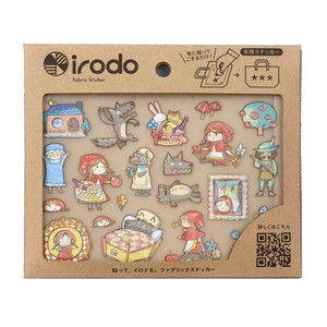【アイロン不要・布用シール 】irodo 赤ずきん　90230