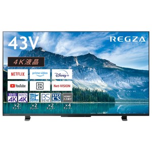 レグザ 43インチ 4K液晶 テレビ 1年保証 43M550M(B)
