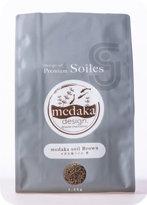[ソネケミファ] メダカデザイン　プレミアムソイル　茶1．2kg