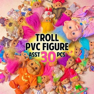 【幸せの妖精】 【USAヴィンテージ TOY】TROLL トロール PVC FIGURE フィギュア ASST 30pcs
