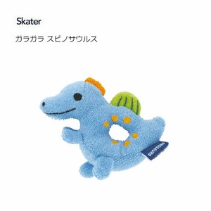 布製 おもちゃ ガラガラ スピノサウルス  スケーター  BGR1  赤ちゃん ベビー