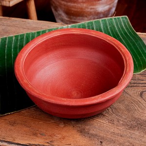 ワラン - スリランカ伝統の素焼き鍋 walang テラコッタ製 直径25cm程度