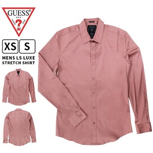 GUESS M6FH0FW7N50 長袖 シャツ LS LUXE STRETCH